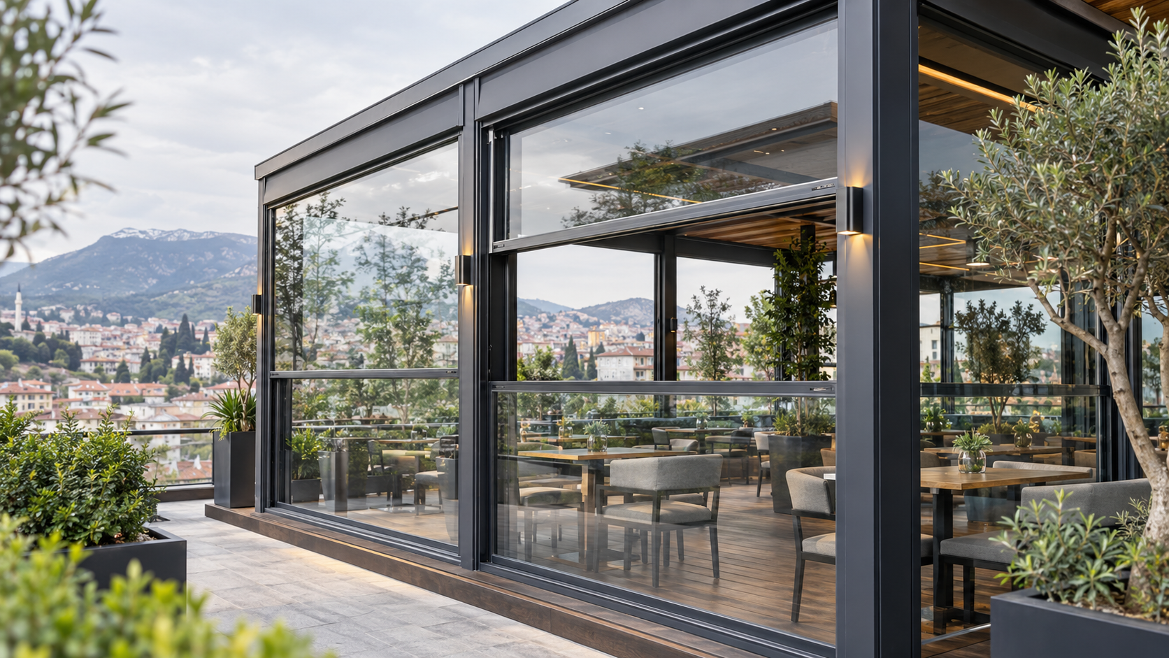 Bursa Giyotin Cam Balkon İmalatı ve Uygulaması